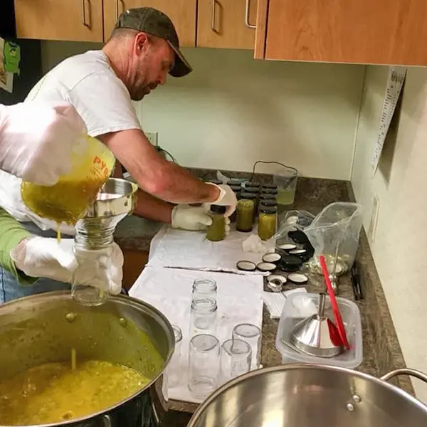 Bottling Our Mustard And Safety Tested