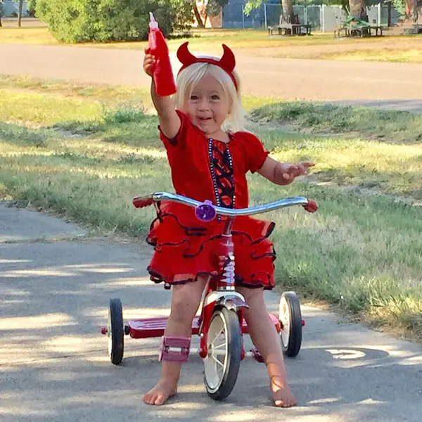 Mimi Mustard With A Kick Girl On Bike